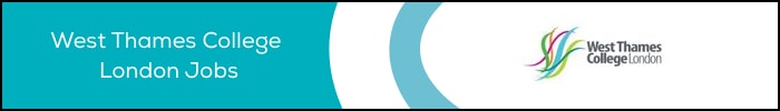 West Thames College London Jobs